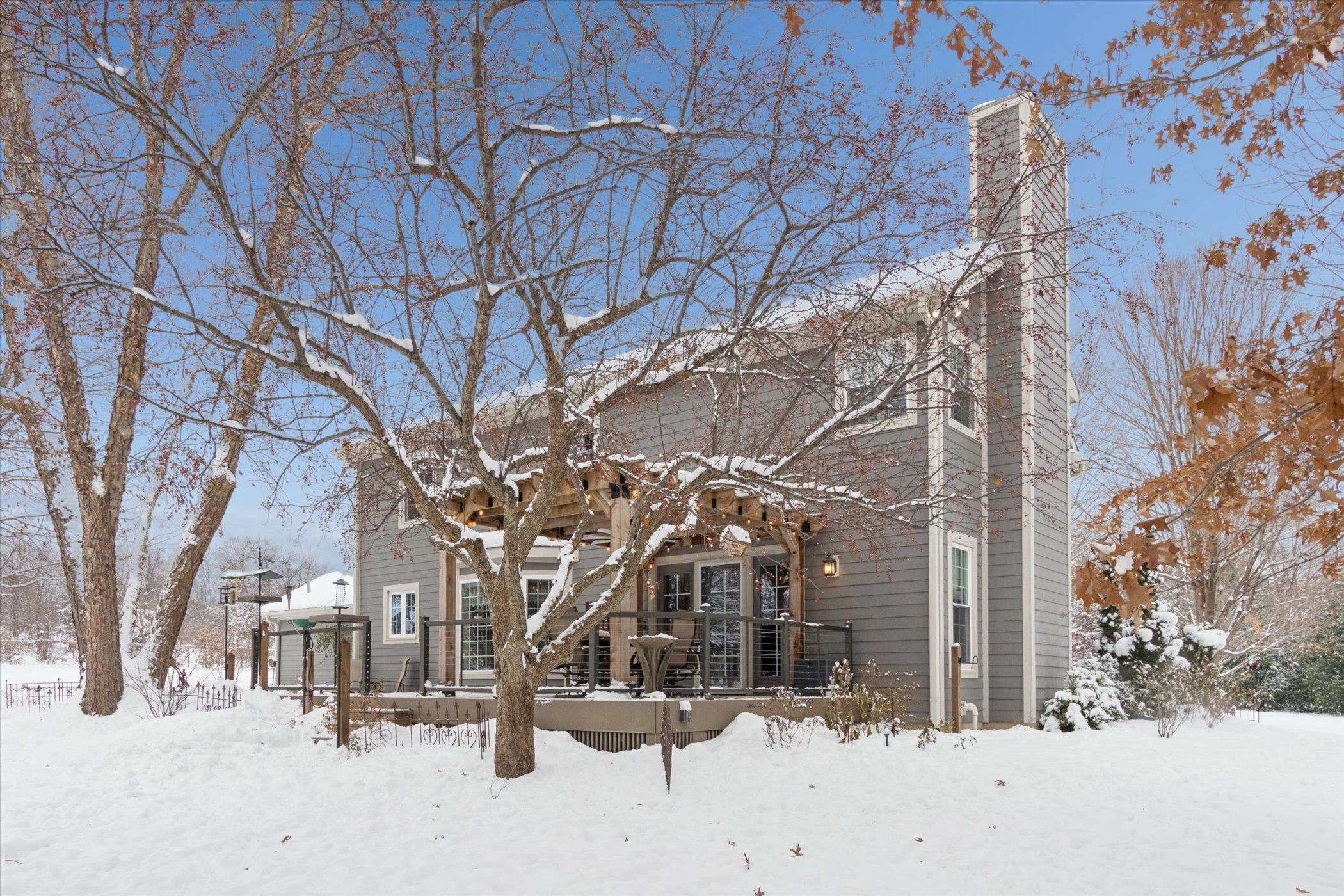 10906 Hamborg Road Roscoe, IL 61073 - Photo 53 of 65 a view of snow on the road