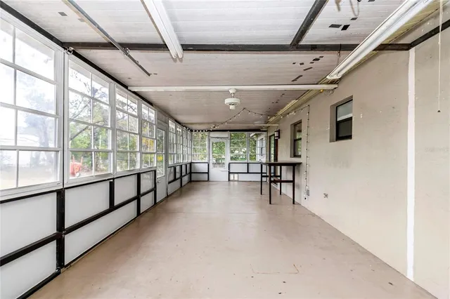a view of a livingroom with furniture