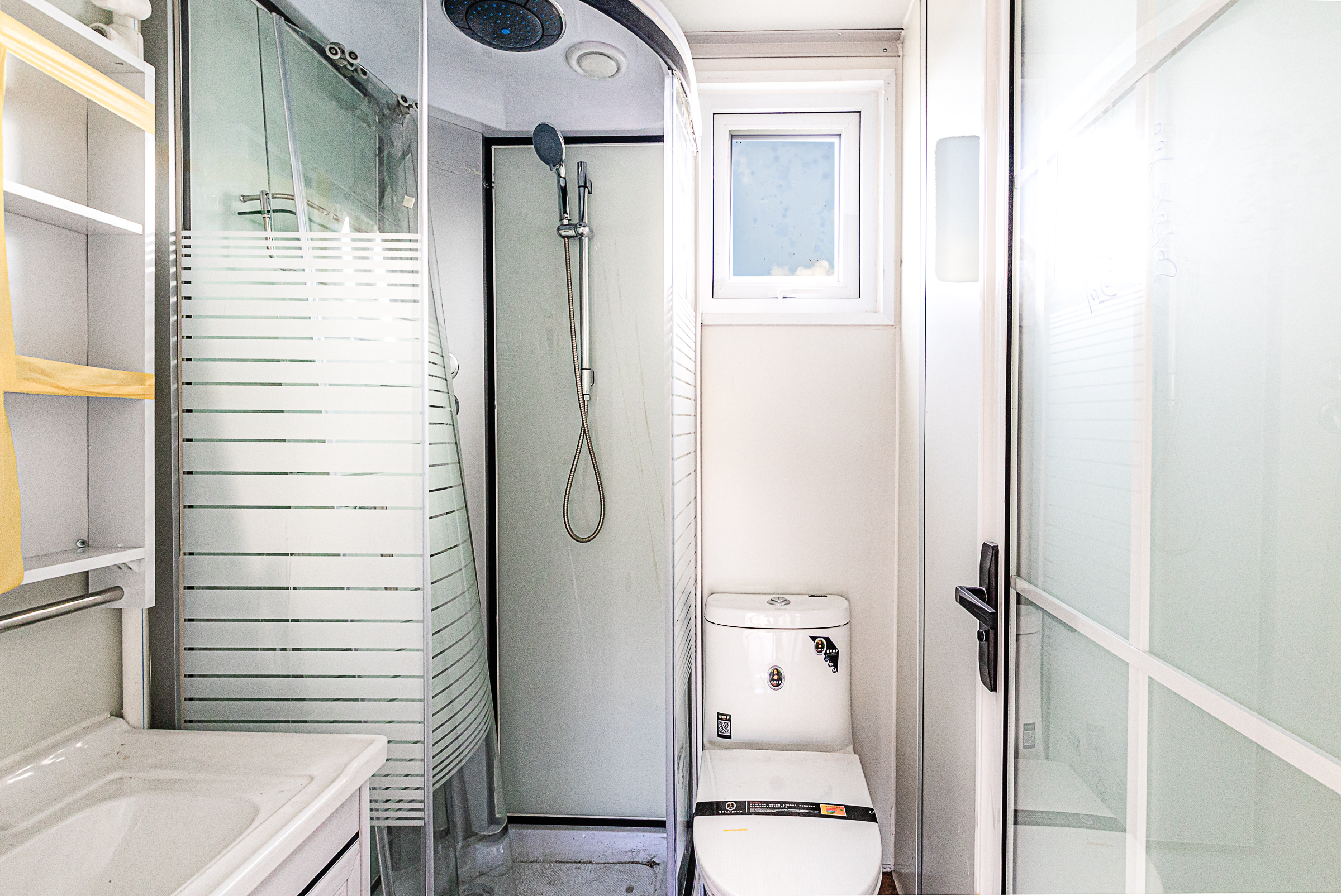 681 Hoaka Road Hilo, HI 96720 - Photo 22 of 26 a bathroom with a shower and a sink