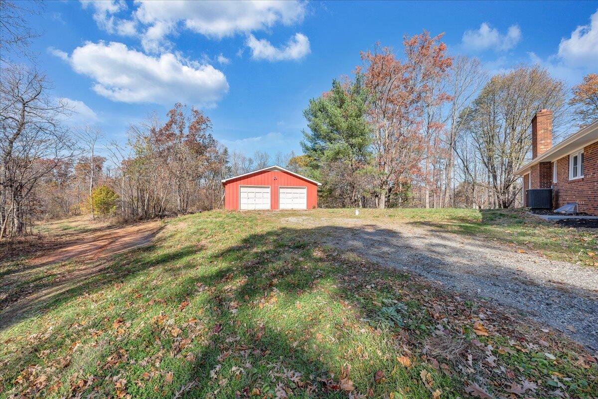 2353 Thompson Ridge Road Ferrum, VA 24088 - Photo 39 of 46 a view of big yard next to a yard
