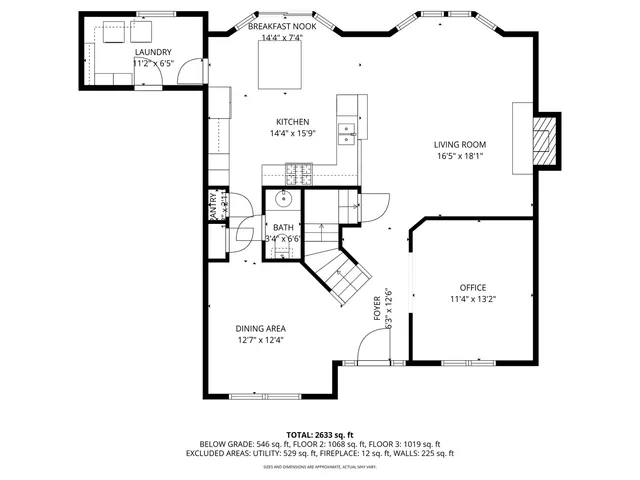 a picture of a wall with a white wall and a white wall