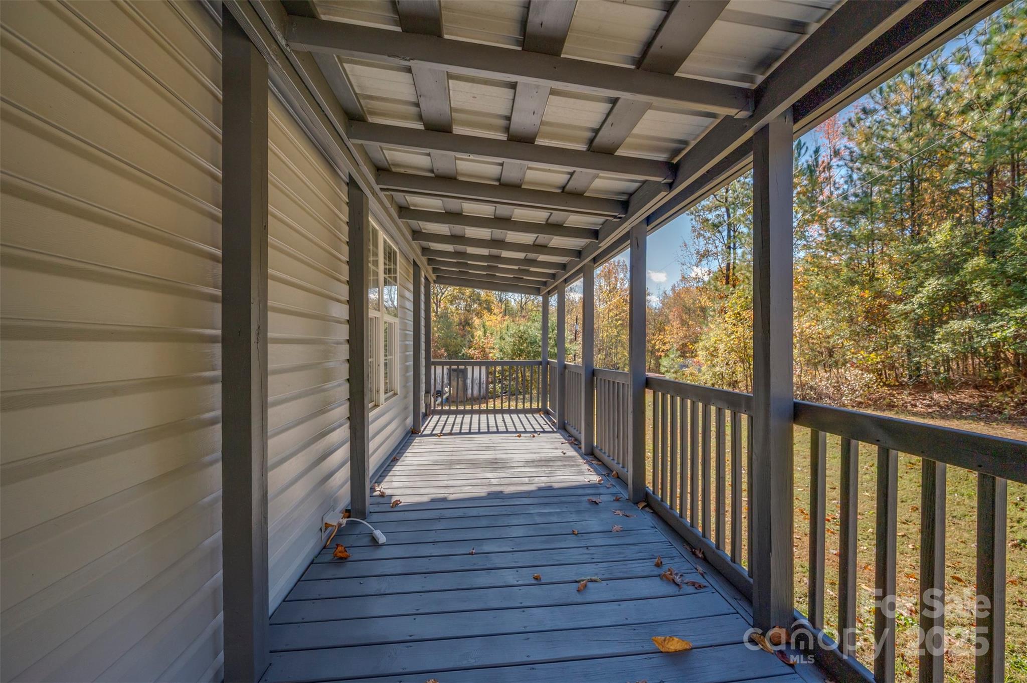 334 Bridge Road Ellenboro, NC 28040 - Photo 26 of 48 a view of wooden balcony