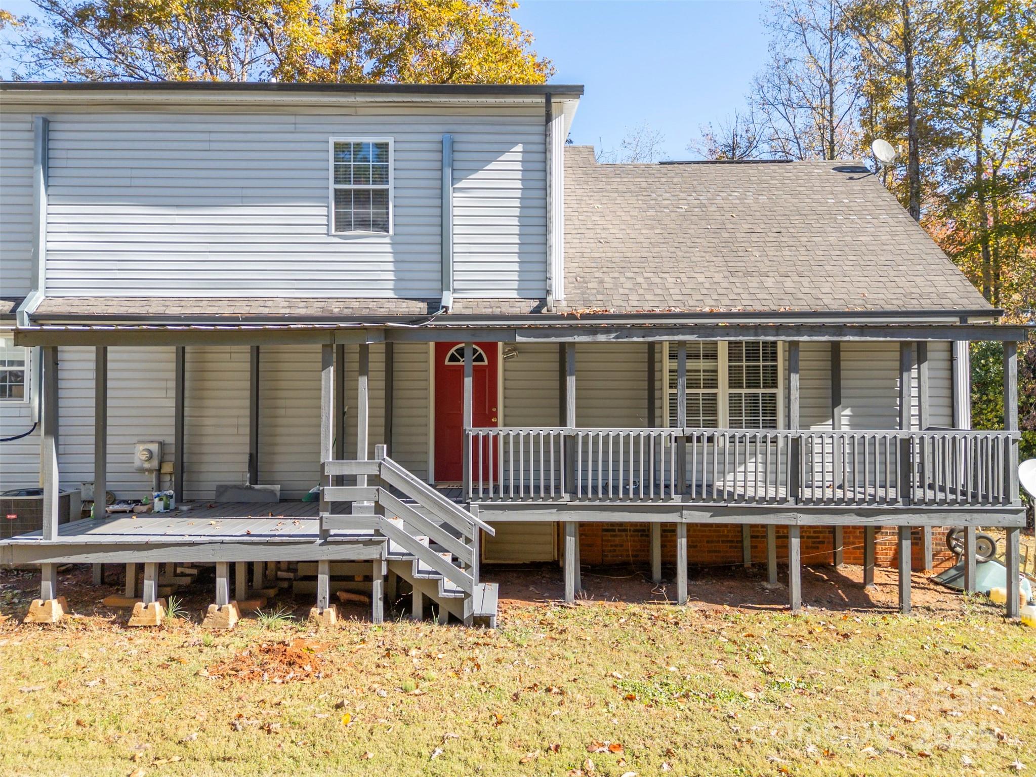 334 Bridge Road Ellenboro, NC 28040 - Photo 37 of 48 a front view of a house with a balcony