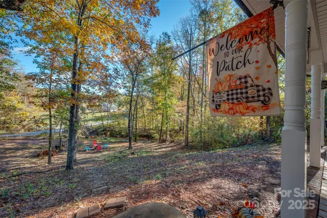 a view of outdoor space with sign board
