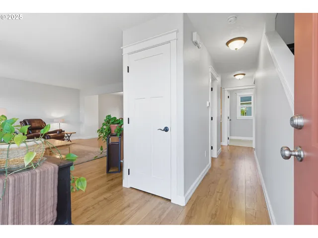 a view interior of the house and wooden floor