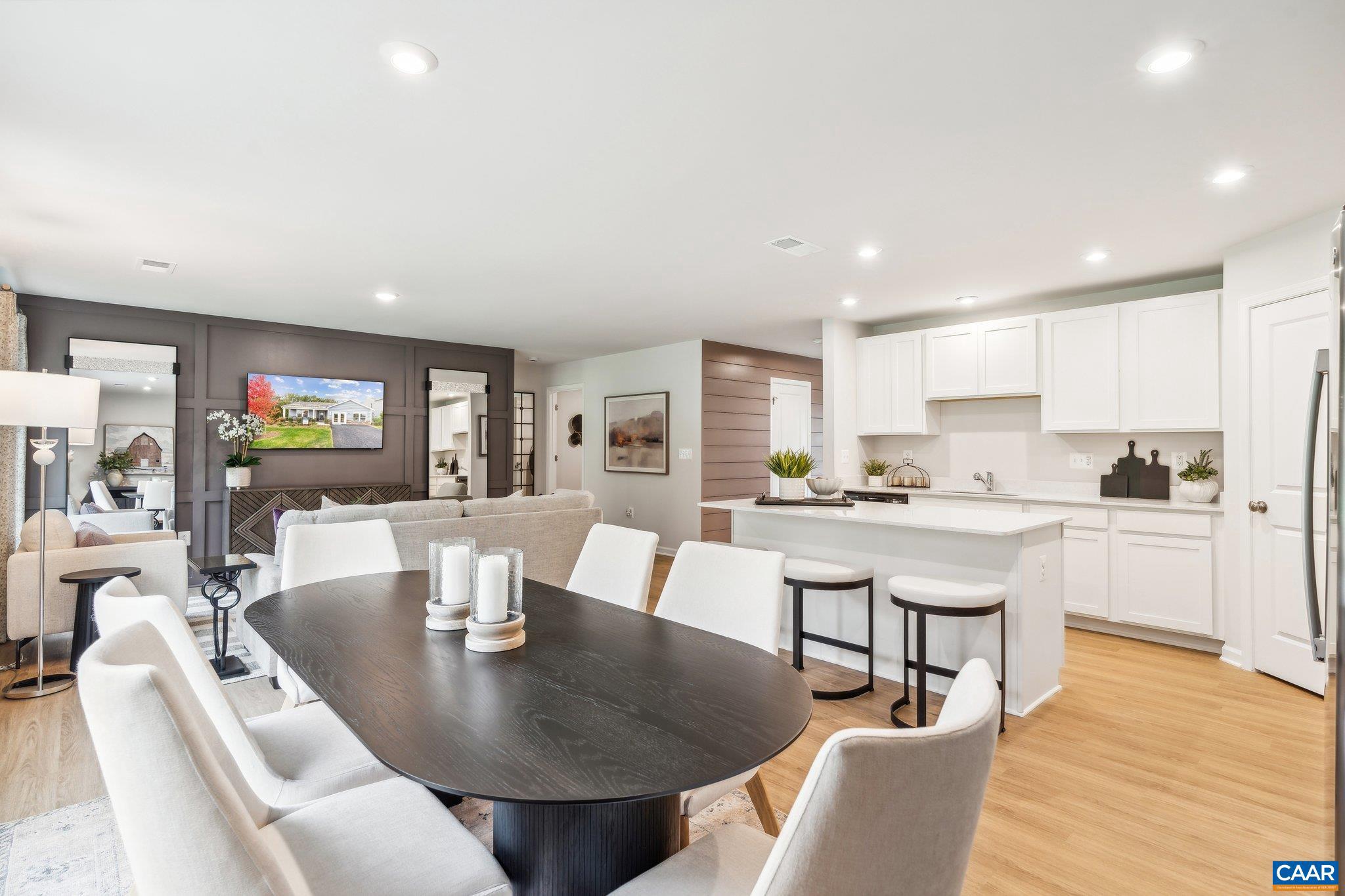 Tbd Tbd Trailfork Road Barboursville, VA 22923 - Photo 4 of 40 a view of a dining room with furniture and wooden floor