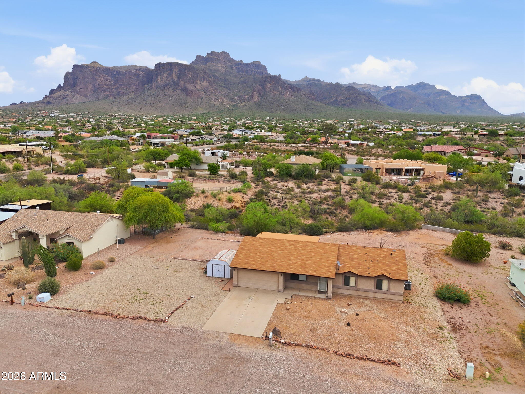699 North Arroya Road Apache Junction, AZ 85119 - Photo 45 of 47 Aerial View - 3