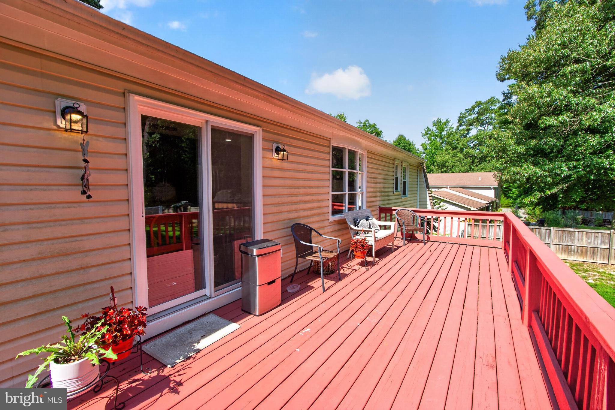2816 Ridge Road Waldorf, MD 20603 - Photo 28 of 33 Sunny deck with lush green views.