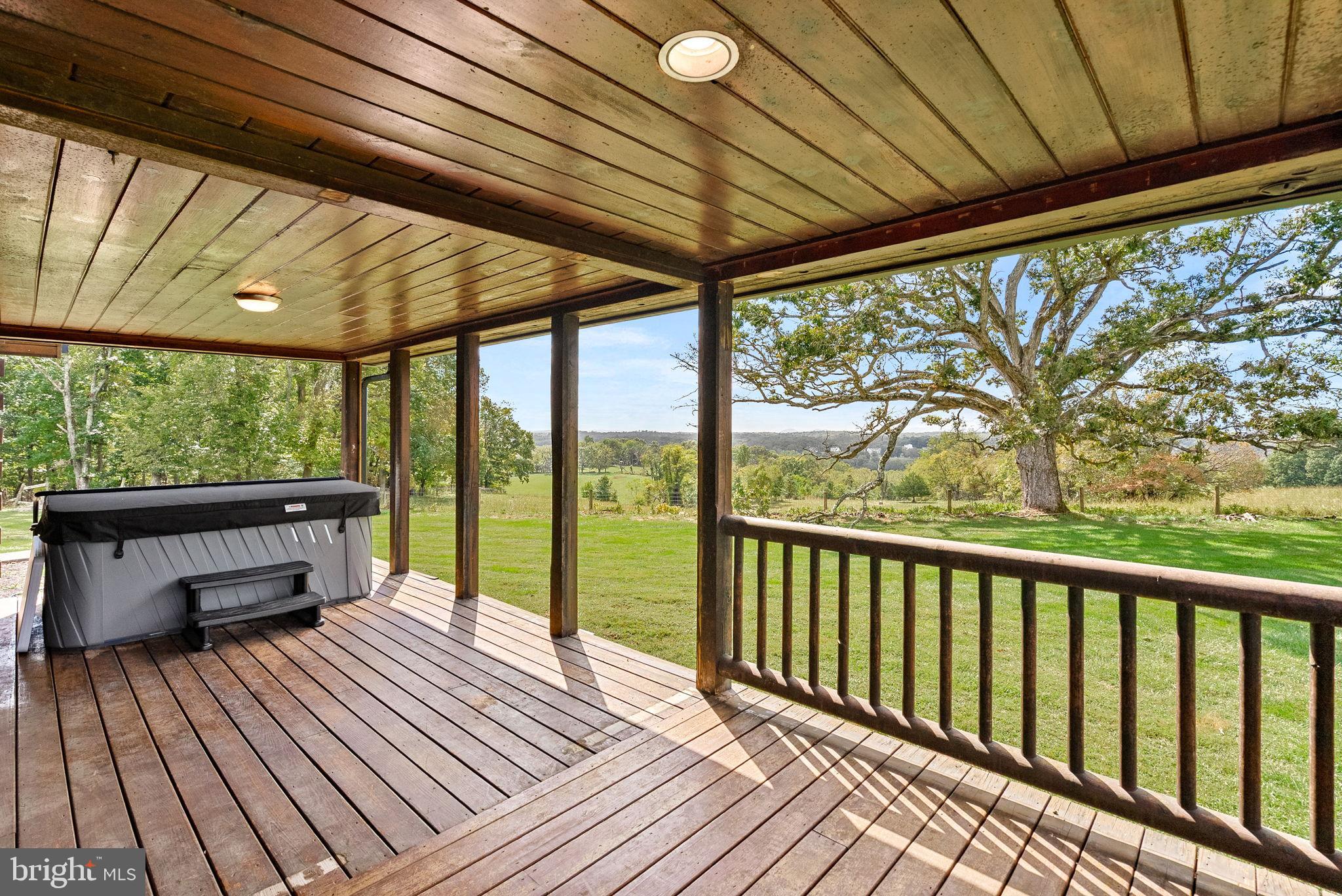 18837 Trinity Church Road Purcellville, VA 20132 - Photo 53 of 73 a view of balcony with wooden floor