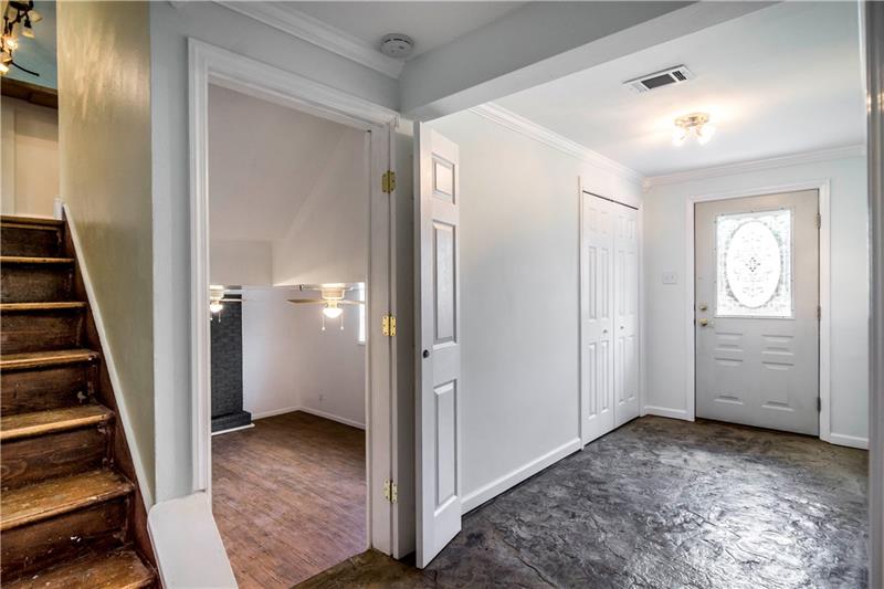 581 Arden Road Washington, PA 15301 - Photo 5 of 25 The large entry with coat closet welcomes you into three distinct levels that are easy to navigate.