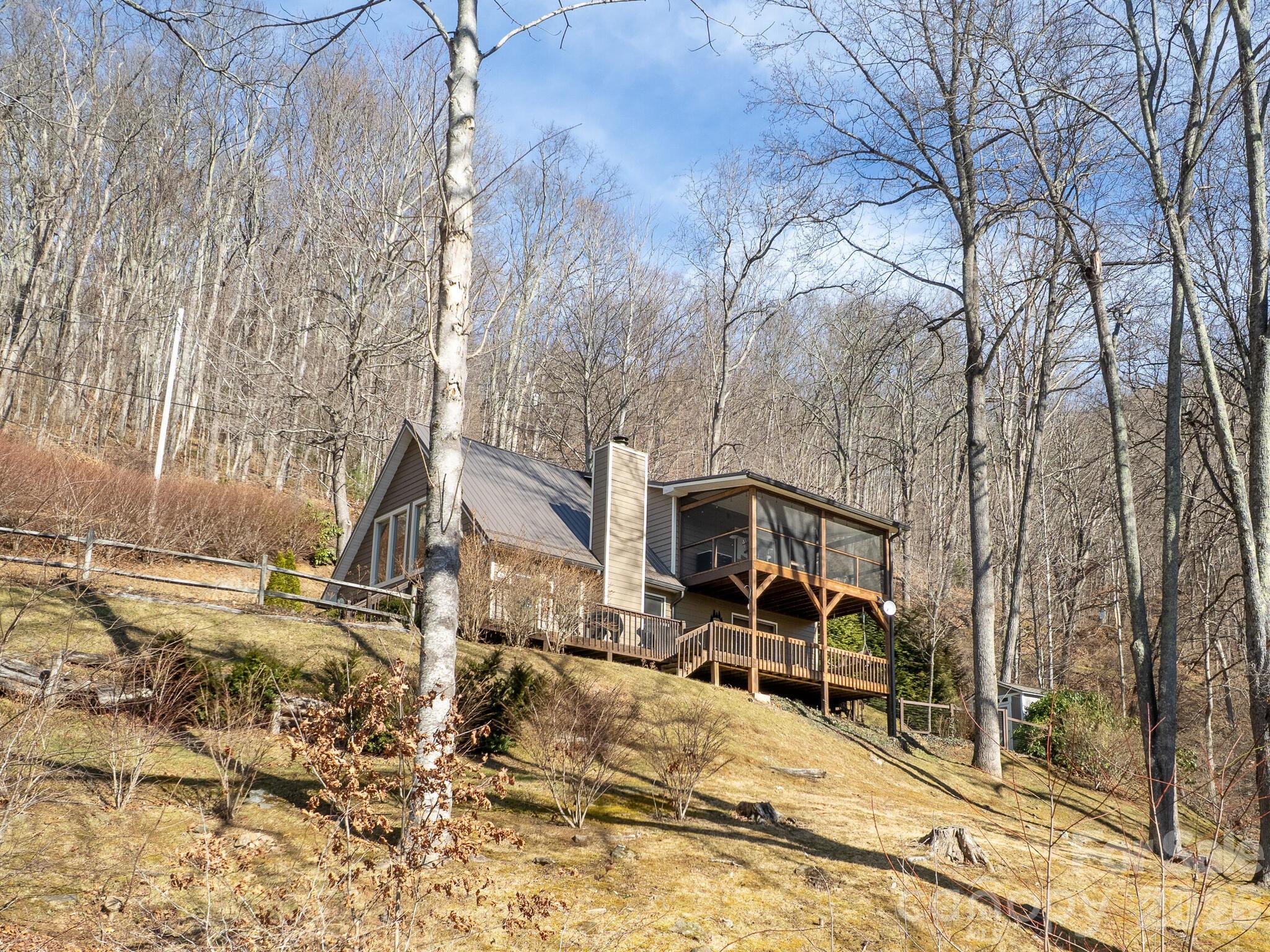 1954 Utah Mountain Road Waynesville, NC 28785 - Photo 34 of 36 a view of outdoor space yard and patio