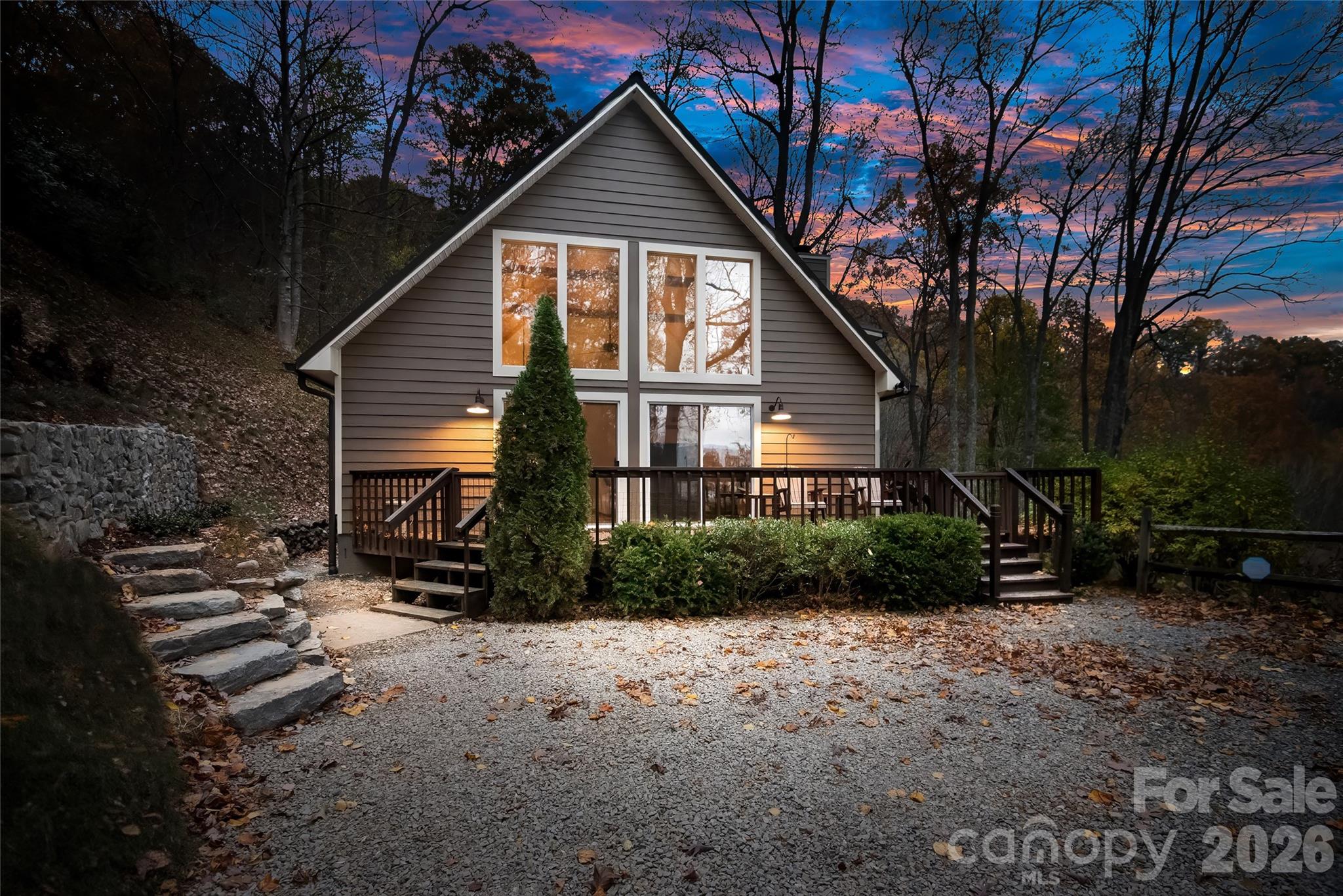 1954 Utah Mountain Road Waynesville, NC 28785 - Photo 8 of 36 a view of a house with a yard
