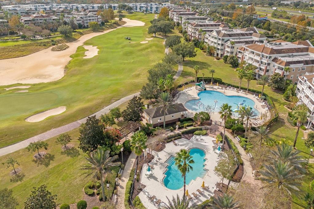 7618 Sandy Ridge Drive, Unit 103 Reunion, FL 34747 - Photo 27 of 37 an aerial view of ocean residential house with outdoor space