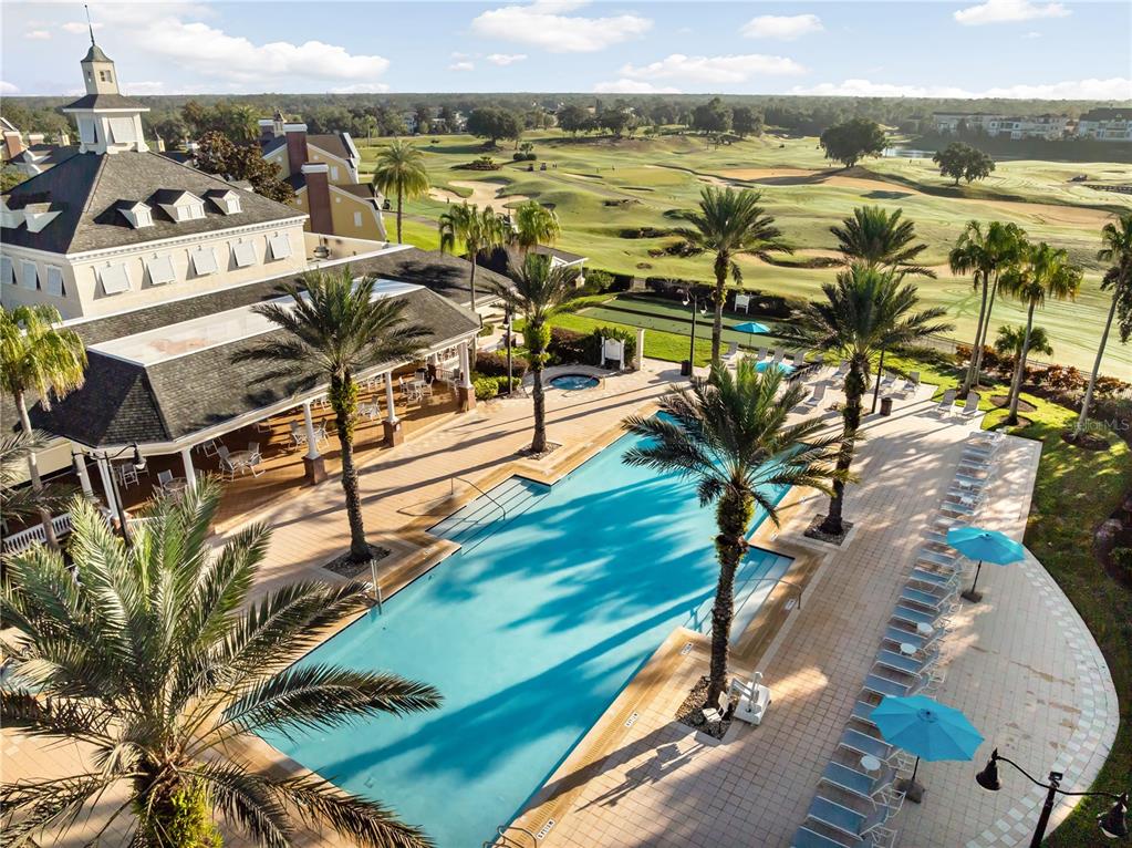 7618 Sandy Ridge Drive, Unit 103 Reunion, FL 34747 - Photo 29 of 37 a view of a ocean with a floor to ceiling window