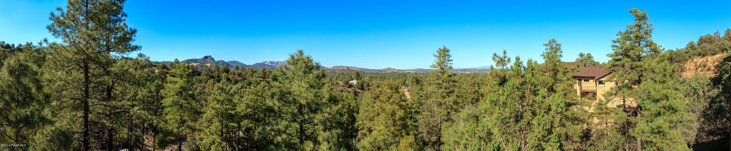 1380 East Valley View Road Prescott, AZ 86303 - Photo 5 of 36 a view of a city with lush green forest