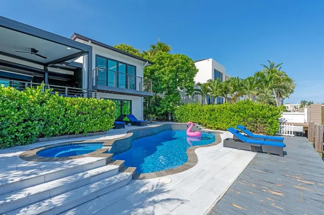 a view of a city with tall buildings