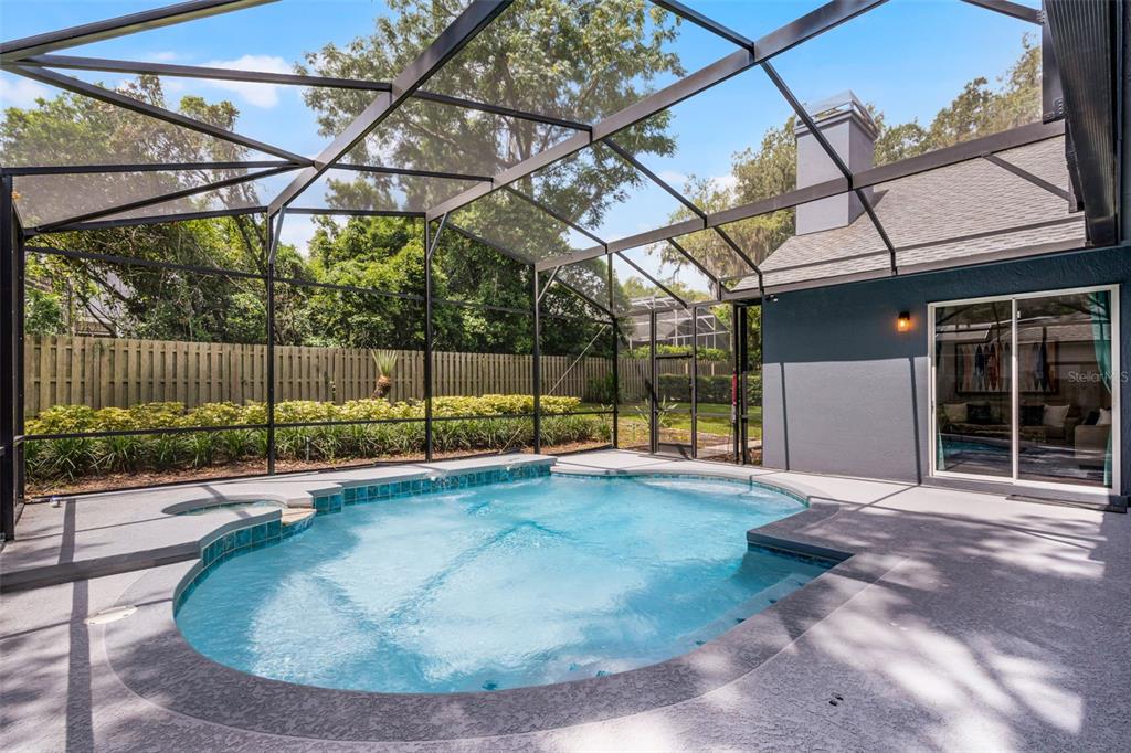 315 Lake Road Lake Mary, FL 32746 - Photo 47 of 65 SALTWATER SCREENED IN POOL