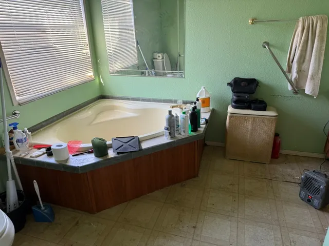 a room with toys and stairs