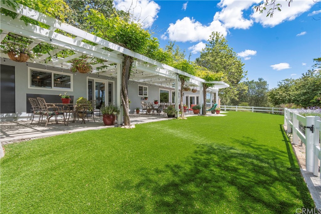 2755 Ardilla Road Atascadero, CA 93422 - Photo 28 of 42 a front view of house with yard and outdoor seating