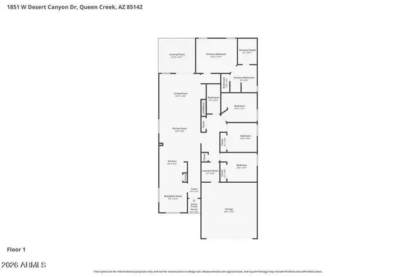 $1,965 | 1851 West Desert Canyon Drive, San Tan Valley, AZ 85144