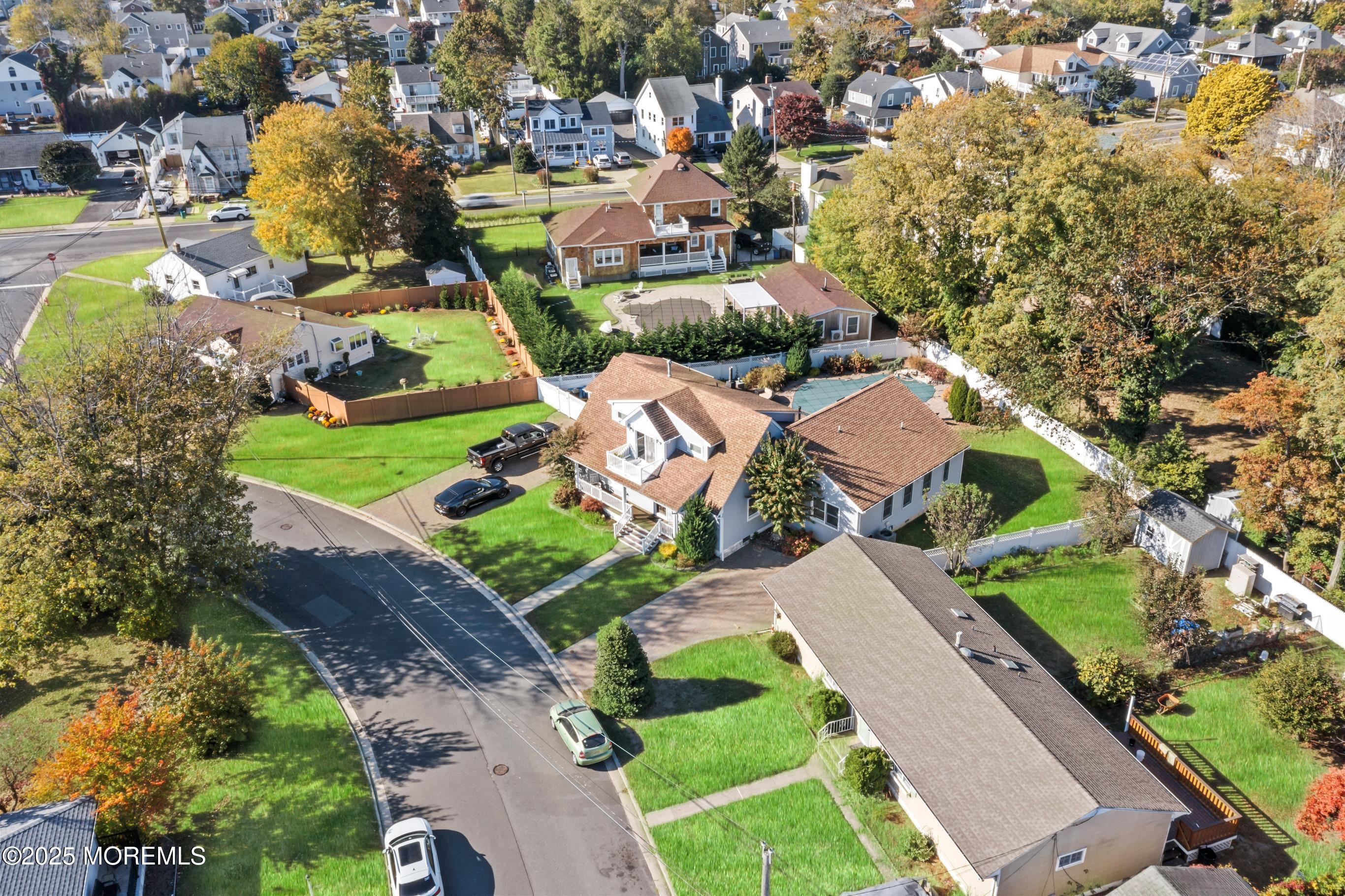 633 North Manetta Drive Point Pleasant, NJ 08742 - Photo 22 of 28 an aerial view of a house with a garden