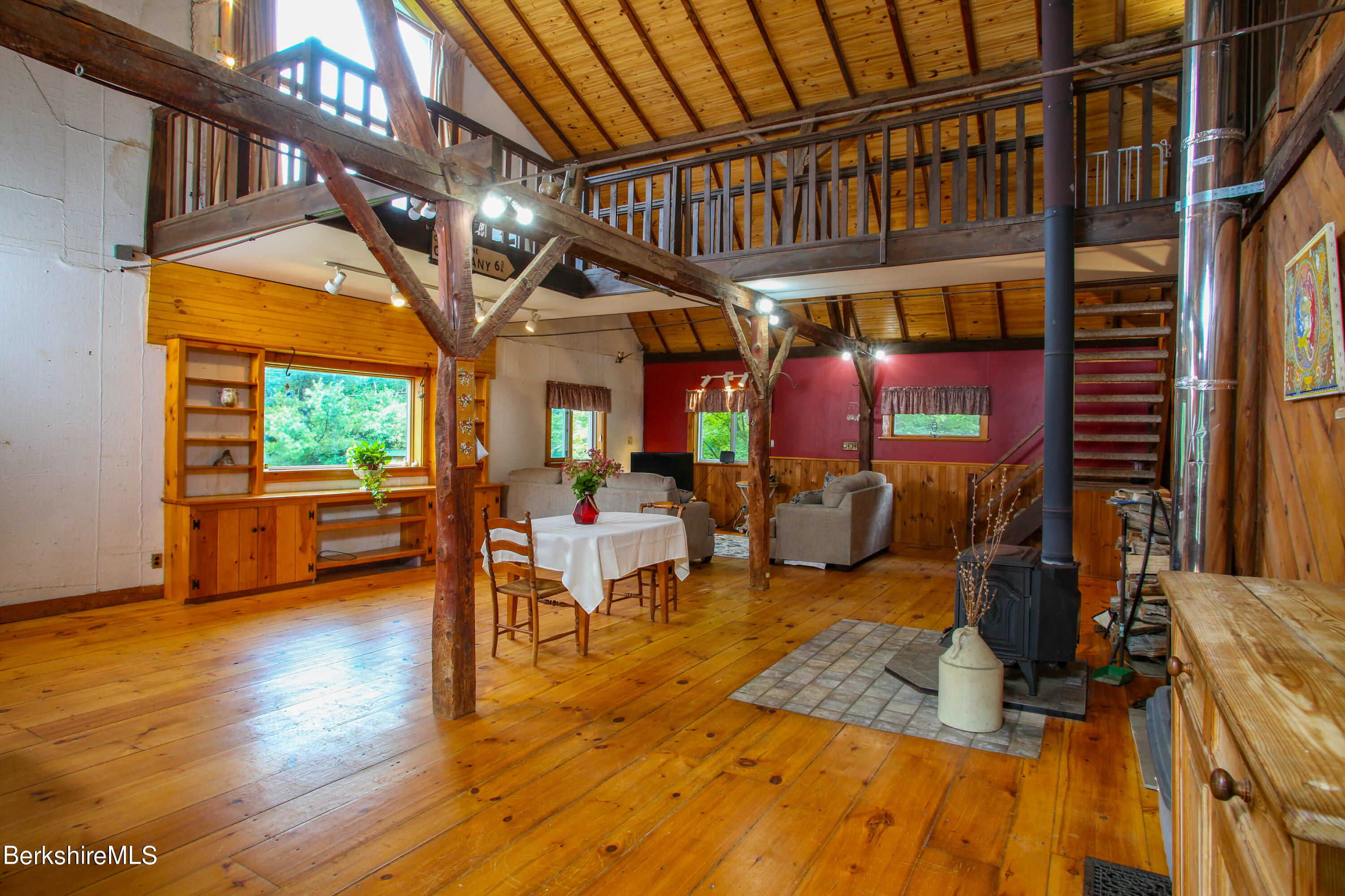 14 S Road Heath, MA 01346 - Photo 6 of 36 a living room filled with furniture and a chandelier