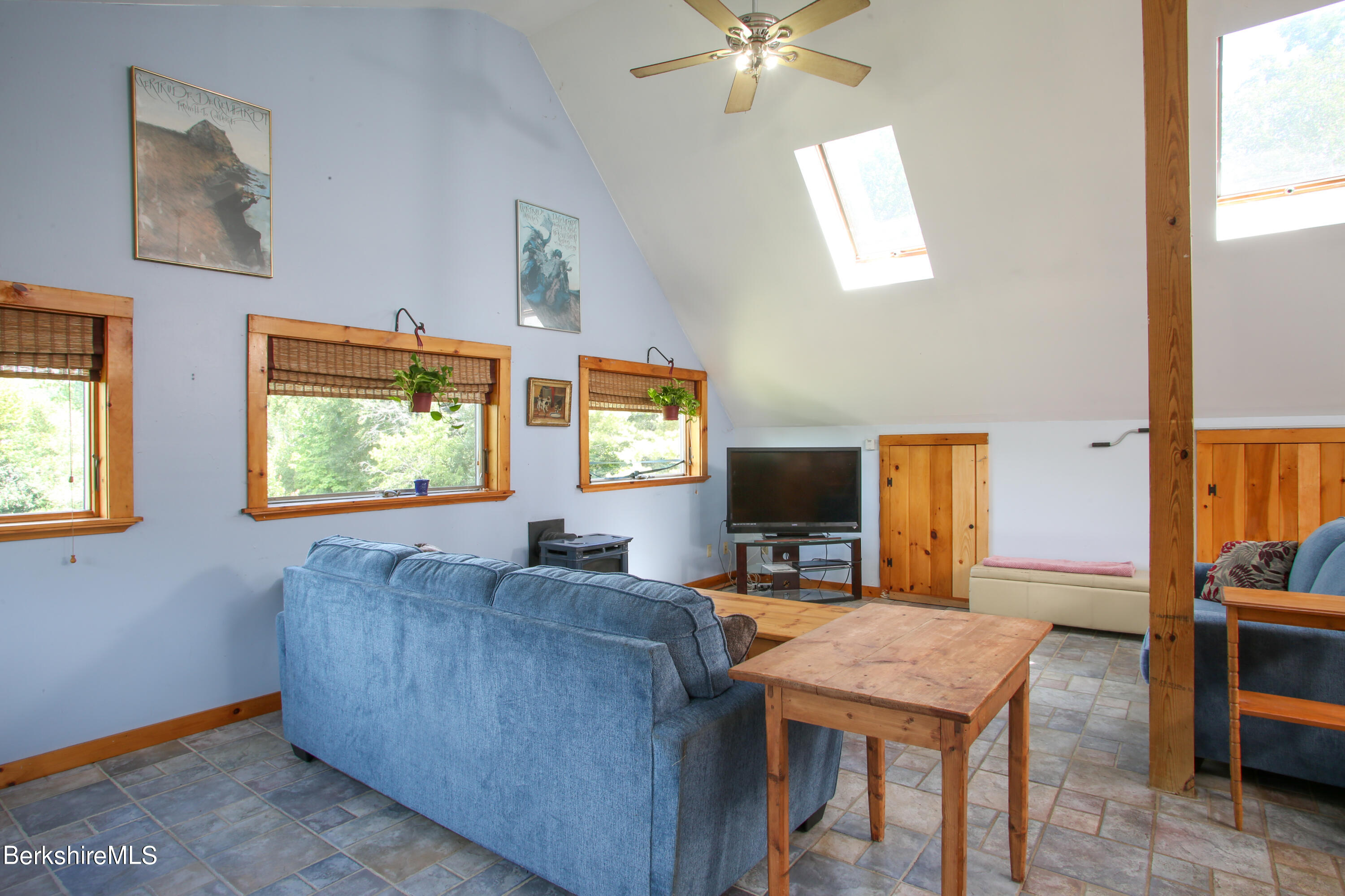 14 S Road Heath, MA 01346 - Photo 10 of 36 a view of a workspace with furniture and a window