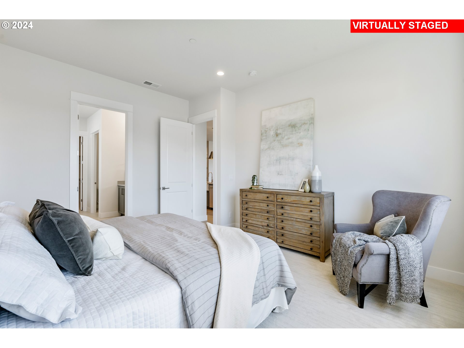 2784 North 49th Avenue Camas, WA 98607 - Photo 14 of 28 a bedroom with a bed and furniture