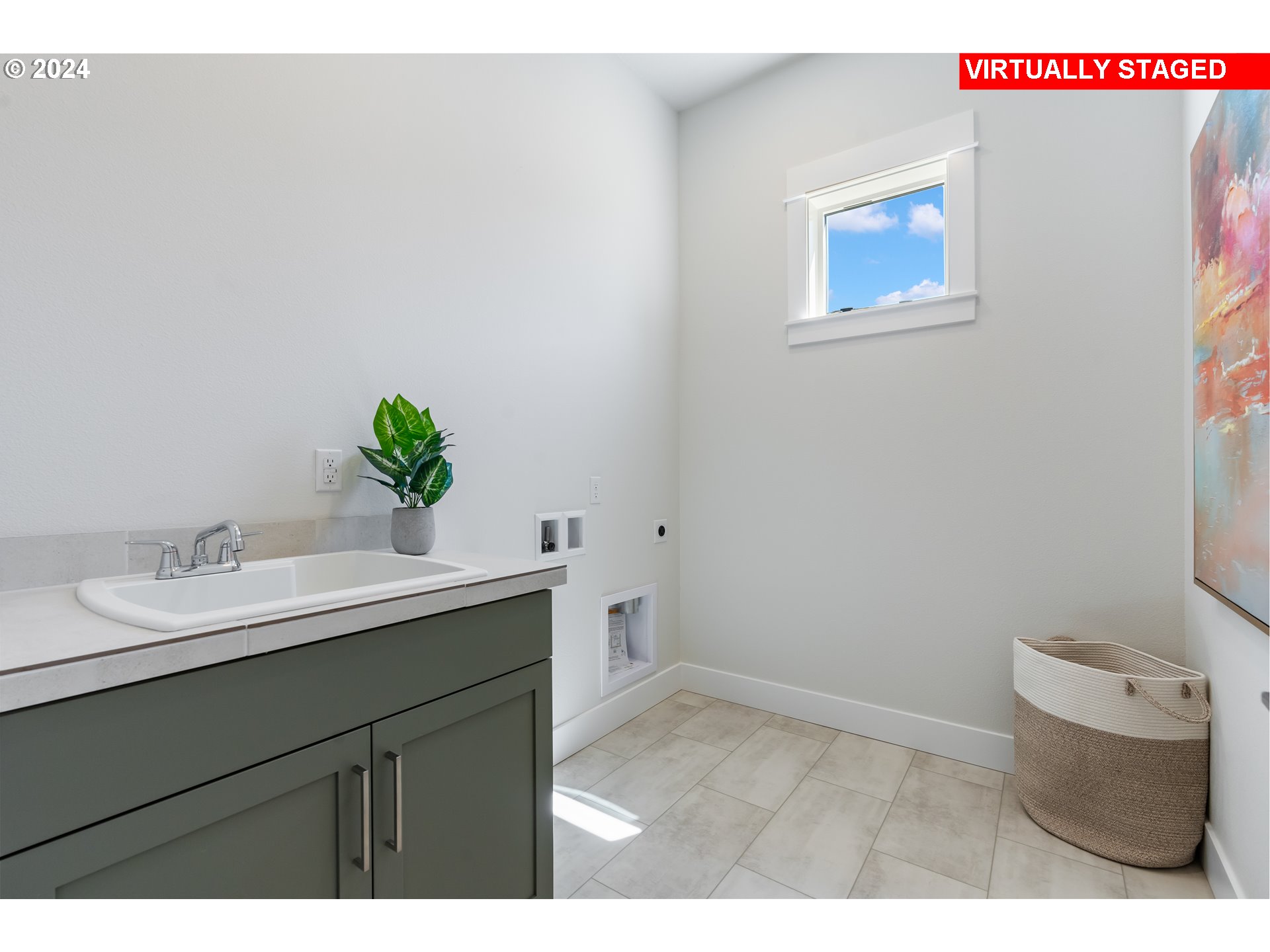 2784 North 49th Avenue Camas, WA 98607 - Photo 19 of 28 a bathroom with a sink and a mirror