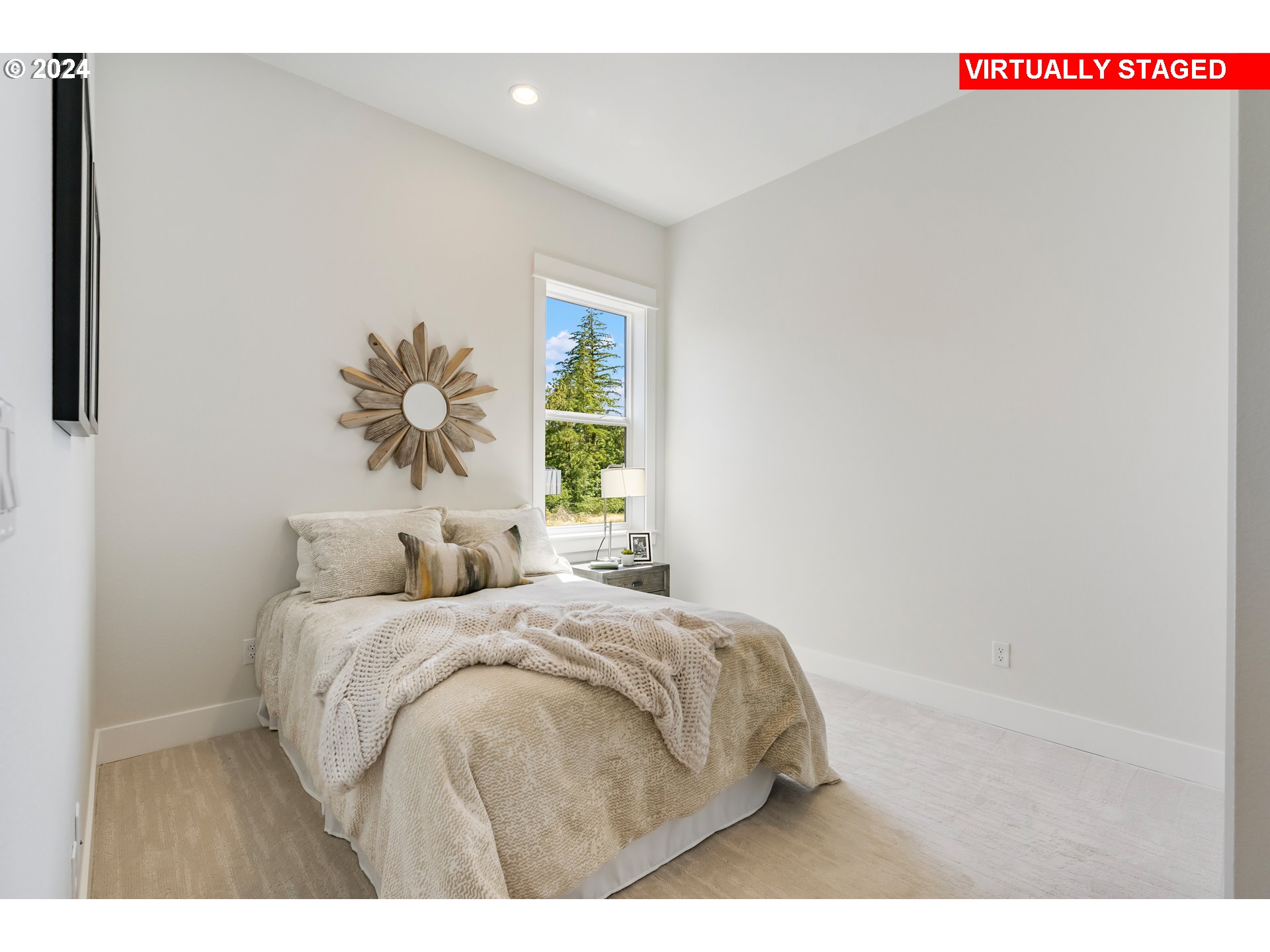 2784 North 49th Avenue Camas, WA 98607 - Photo 24 of 28 a bedroom with a bed and a painting on the wall