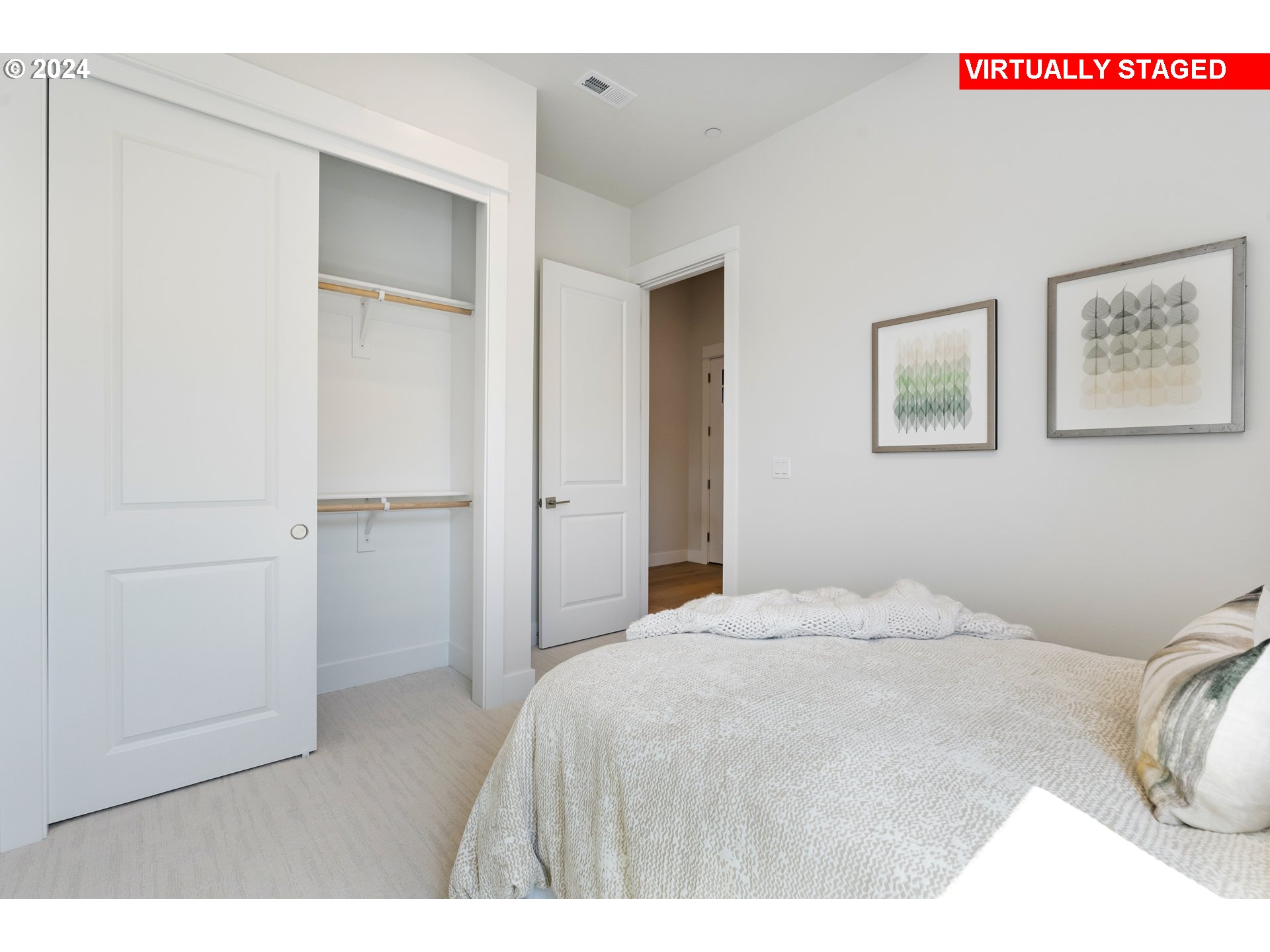 2784 North 49th Avenue Camas, WA 98607 - Photo 25 of 28 a bedroom with a bed and a painting