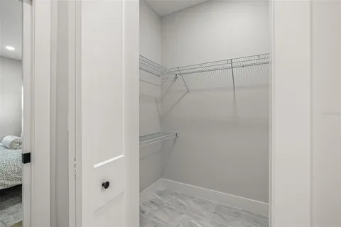 a view of closet area