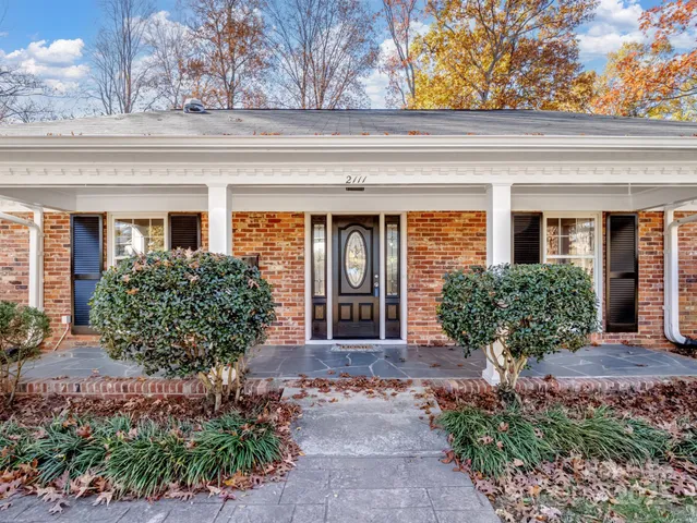 a view of a house with a snow