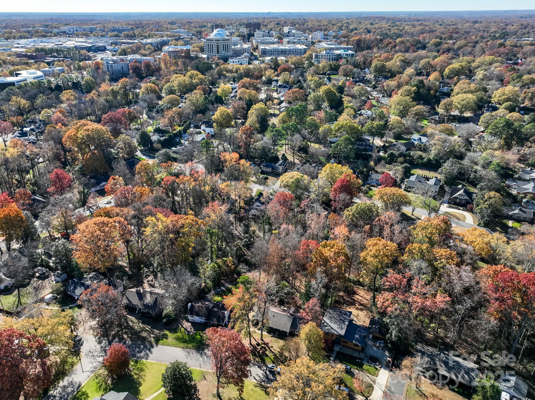 2111 Sagamore Road Charlotte, NC 28209 - Photo 46 of 48 an aerial view of multiple house