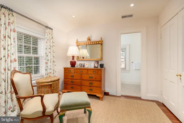 a room with furniture and windows