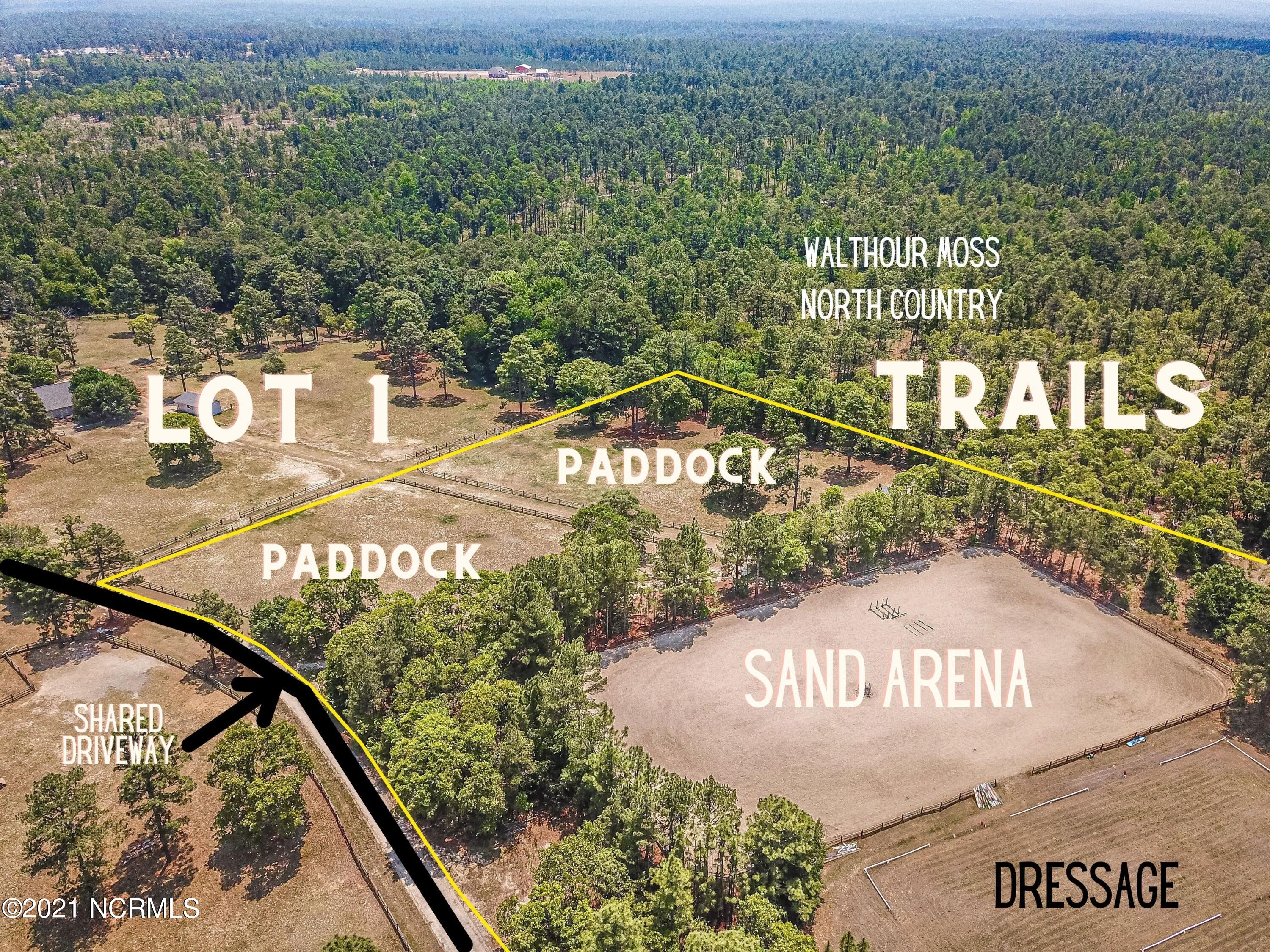 377 Furr Road Vass, NC 28394 - Photo 1 of 11 Trail directly to Walthour Moss from the property!!