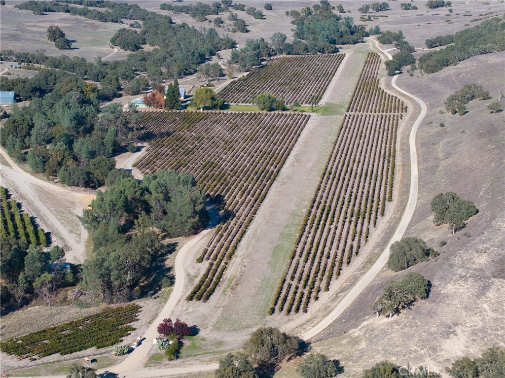 77620 Lowes Canyon Road San Miguel, CA 93451 - Photo 15 of 66 an aerial view of a house with a yard