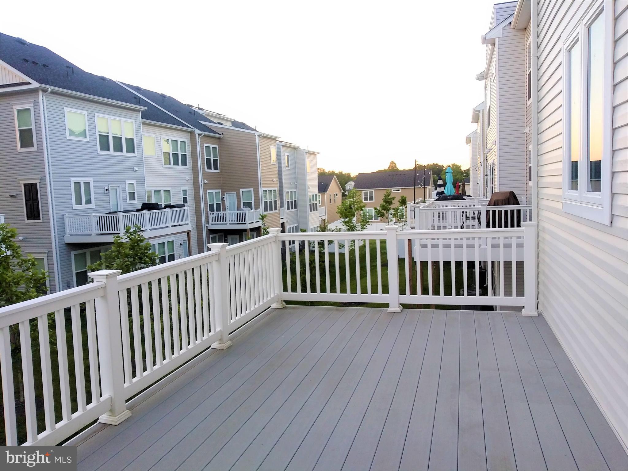 8016 Clovis Way Hanover, MD 21076 - Photo 41 of 41 Rear Deck from Kitchen