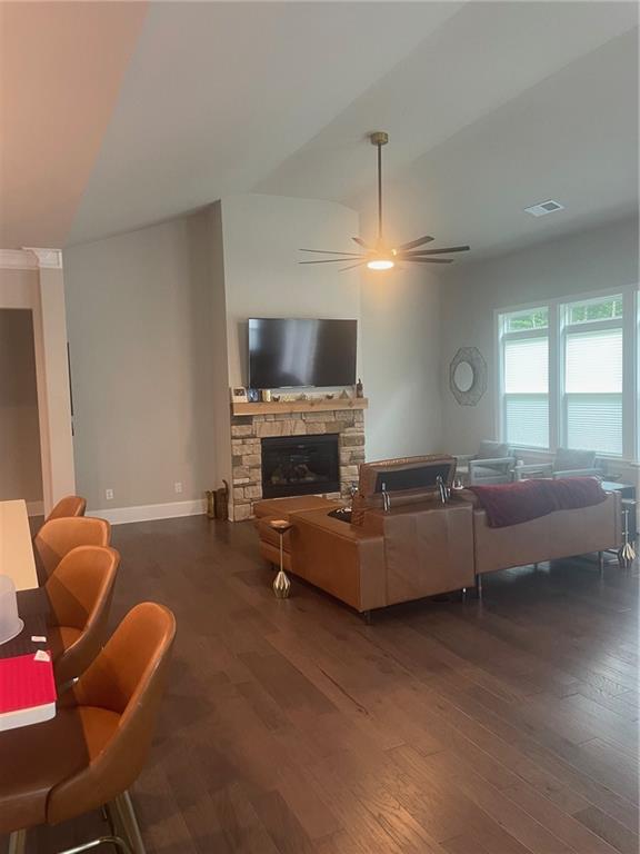 2175 Calverton Lane Southwest Atlanta, GA 30331 - Photo 6 of 11 a living room with furniture and a flat screen tv