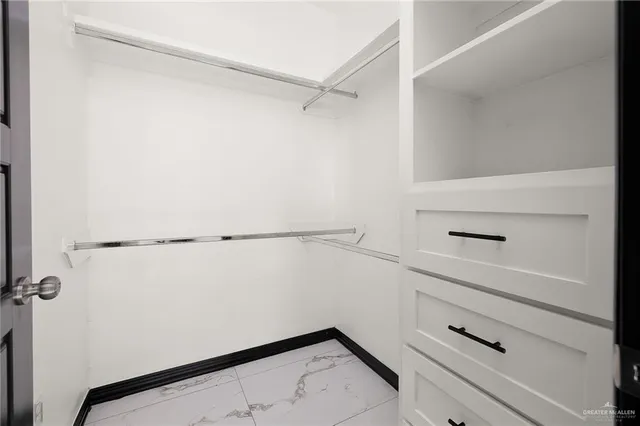 a view of walk in closet