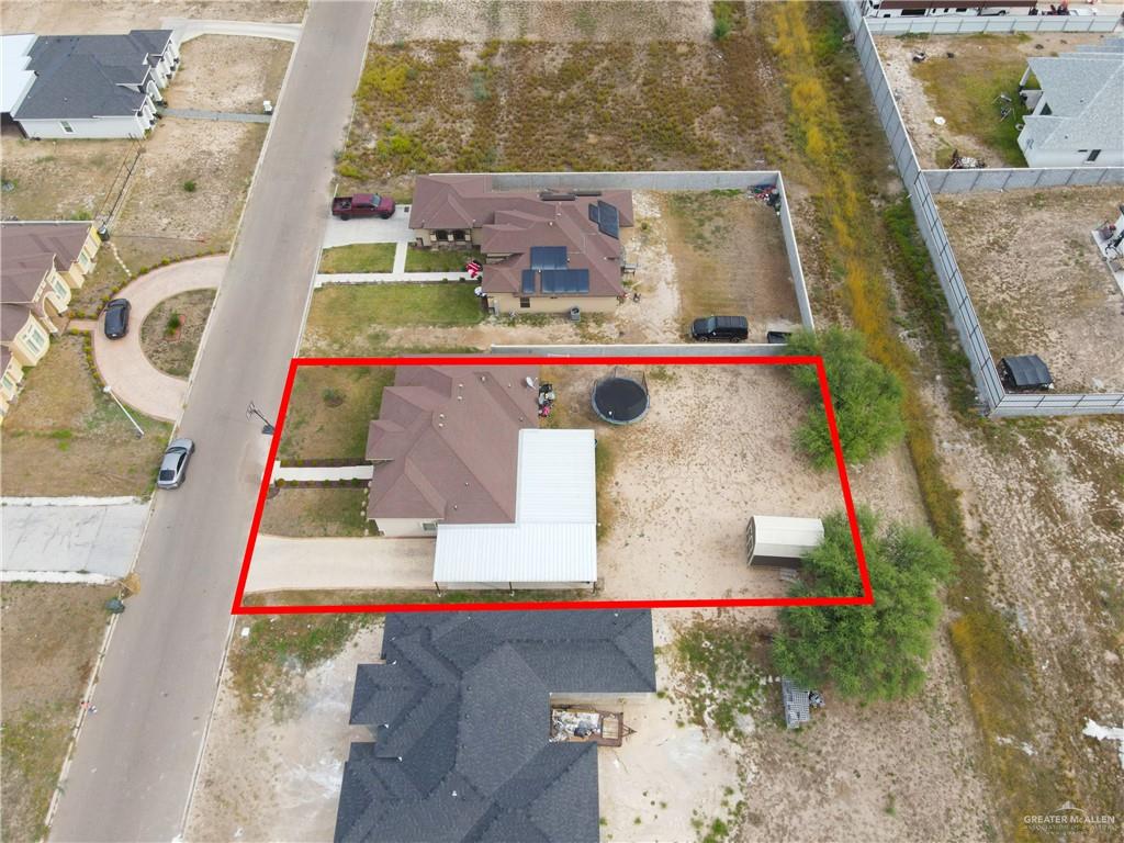 107 Nazareth Street Rio Grande City, TX 78582 - Photo 25 of 26 an aerial view of residential houses with outdoor space