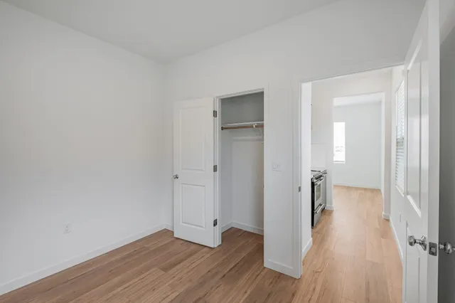 wooden floor in a gallery