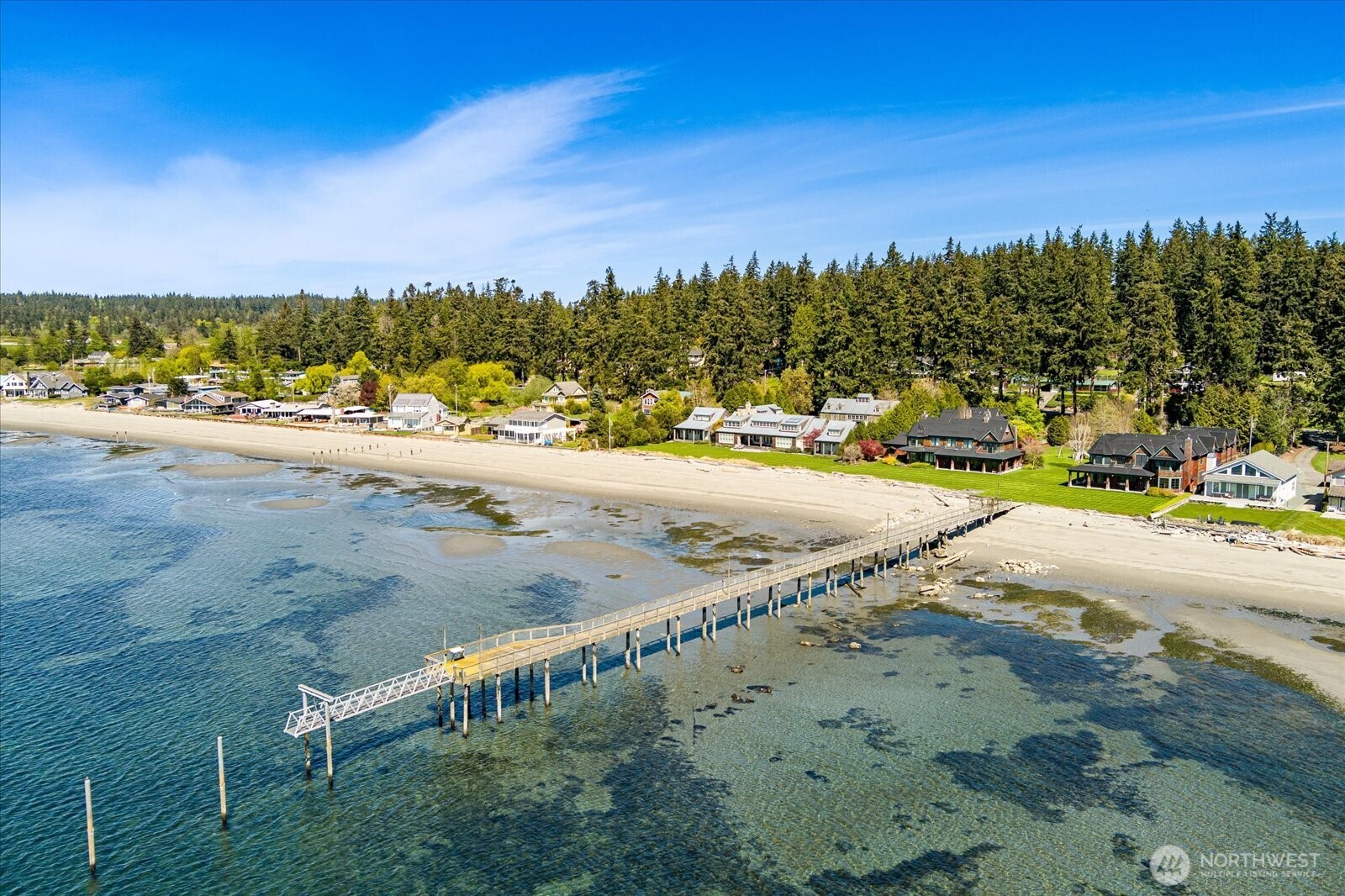 5848 Mutiny Bay Road Freeland, WA 98249 - Photo 9 of 40 a view of a yard with an ocean view
