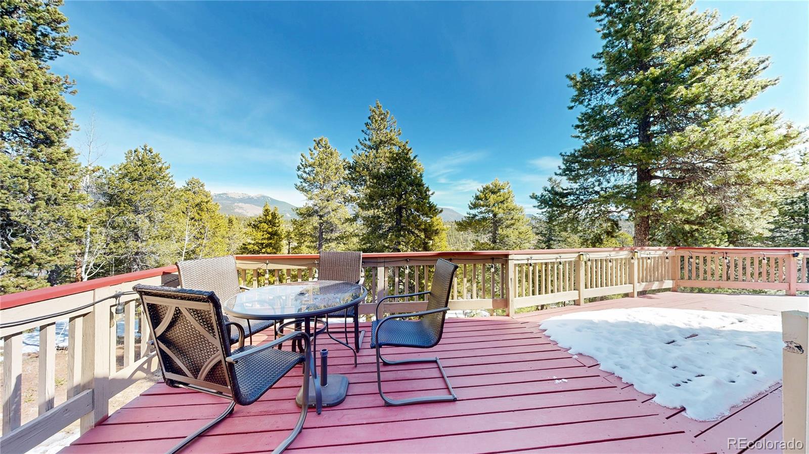 225 Rd P62 Bailey, CO 80421 - Photo 33 of 49 a view of a deck with chairs