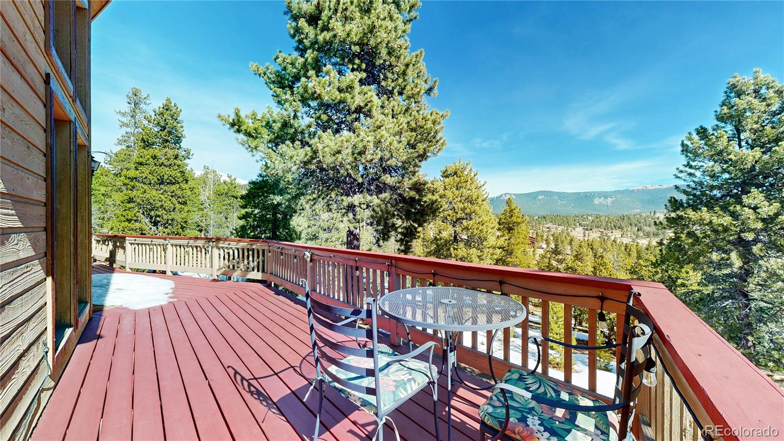 225 Rd P62 Bailey, CO 80421 - Photo 43 of 49 a view of balcony with wooden floor and fence