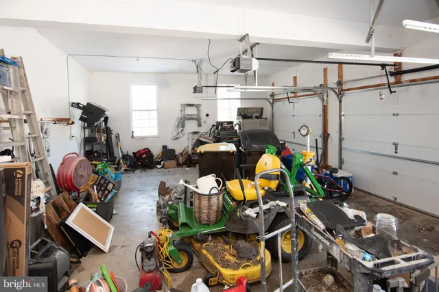 a view of storage and utility room