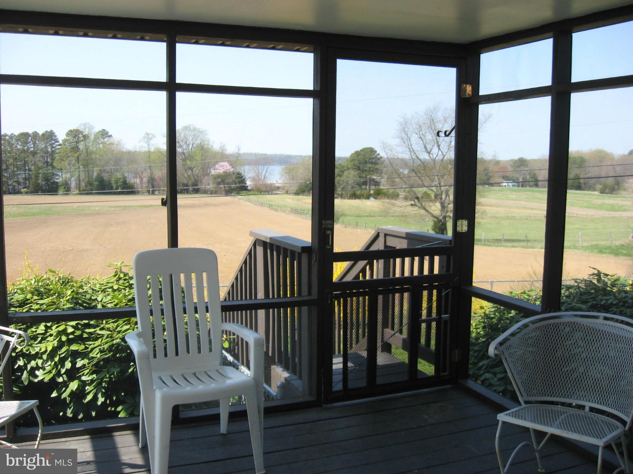 19699 North Snow Hill Manor Road Lexington Park, MD 20653 - Photo 9 of 29 Screened Porch off Kitchen-view of St Mary's River