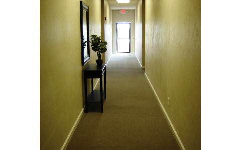 500 East Main Street, Unit 308 Blue Ridge, GA 30513 - Photo 5 of 12 a view of hallway with shower