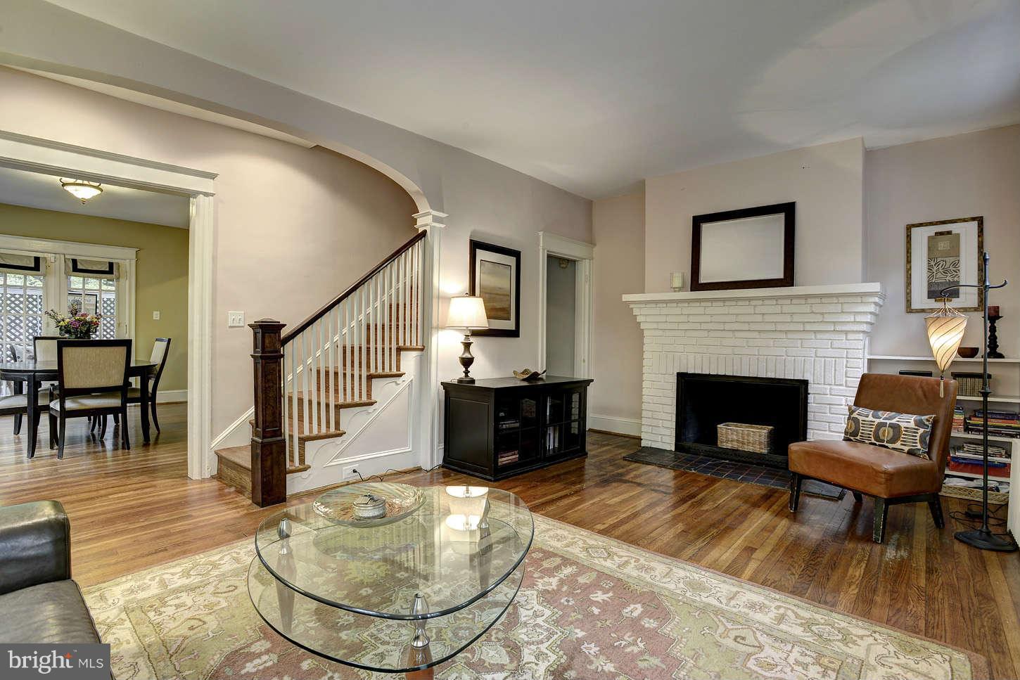 3612 34th Street Northwest Washington, DC 20008 - Photo 2 of 19 Living Room