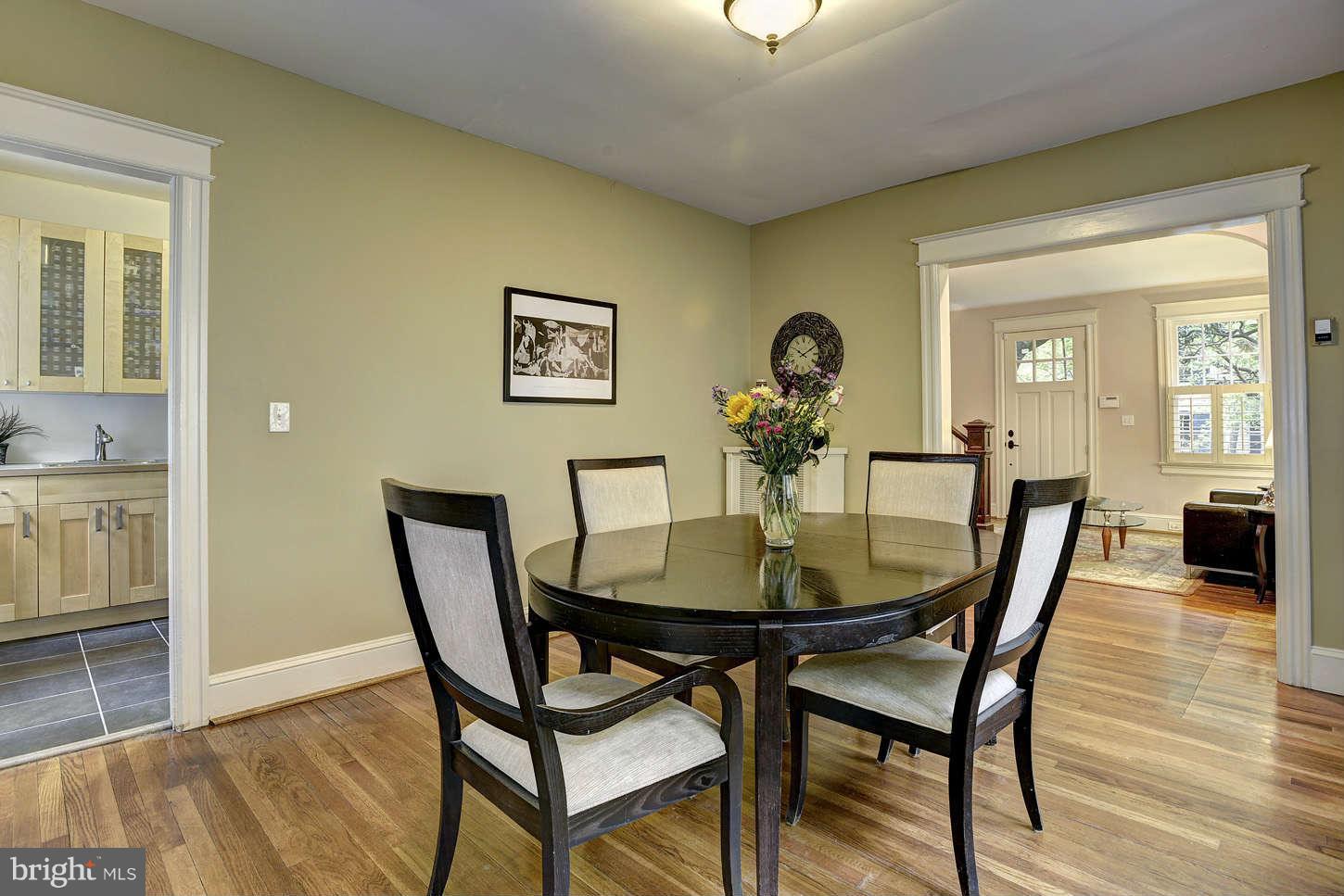3612 34th Street Northwest Washington, DC 20008 - Photo 4 of 19 Dining Room